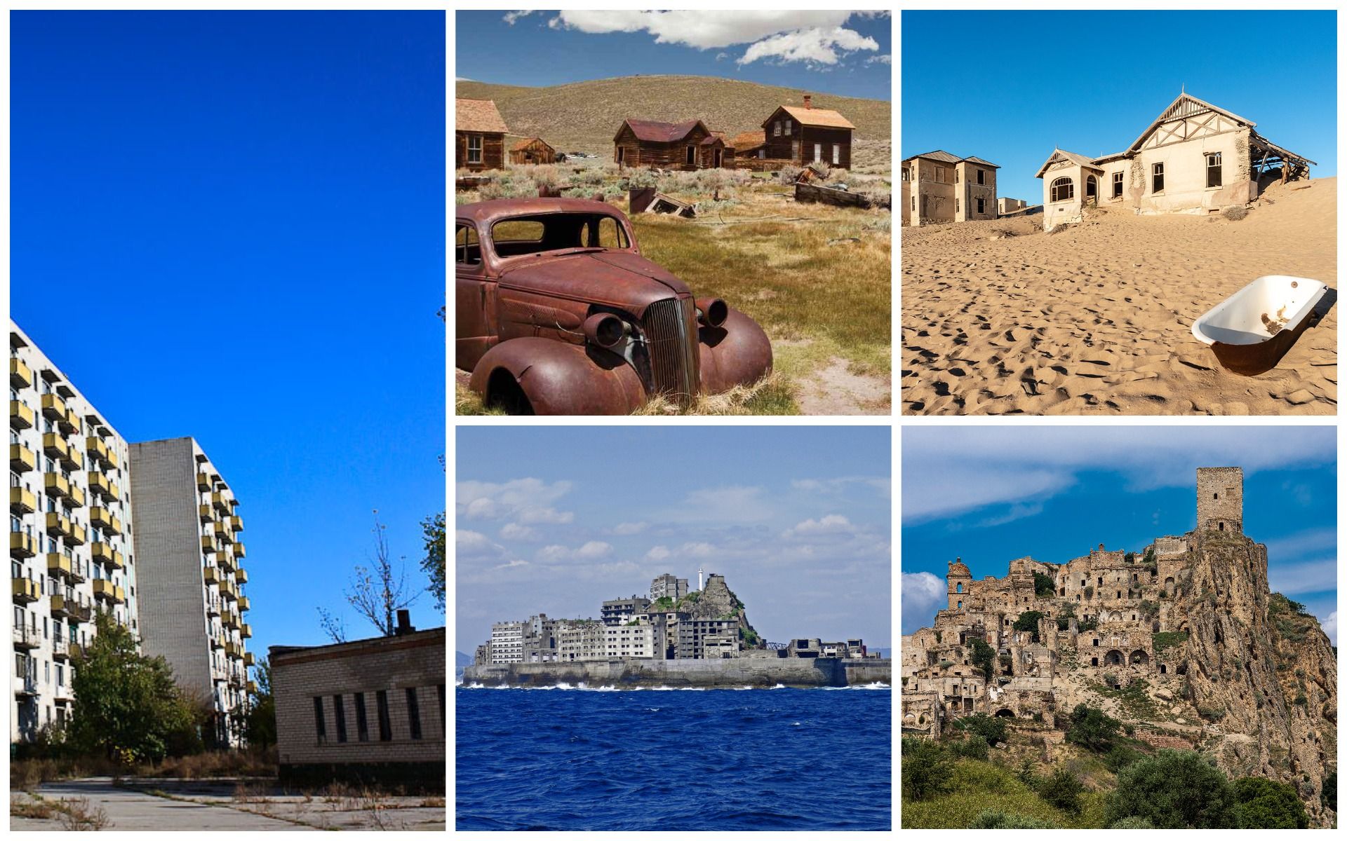 От маленькой Припяти до древней красоты: 5 городов-призраков, которые можно посетить - Интересное 24