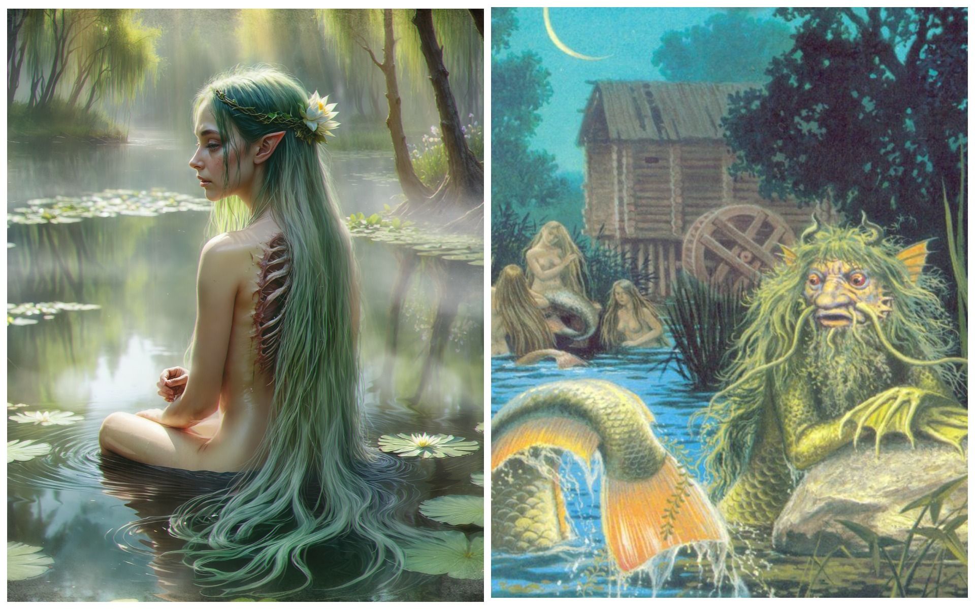 Их боялись наши предки: кто такие мавки и водяные и где их можно встретить